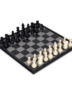 Yellow Mountain Imports Medium 2-in-1 Travel Magnetic Chess & Checkers Board Game Set - 12.5 Inches - Portable, Folding & Travel Perfect 34 61Ohwb2h1OL