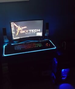 SkyTech Rampage - Gaming Computer PC Desktop – Ryzen 5 1600 6-Core 3.2 GHz, NVIDIA GeForce GTX 1060 3GB, 500G NVMe PCIe SSD, 8GB DDR4, AC WiFi, Windows 10 Home 64-bit (8GB Version) 1600 | GTX 1060 3G | 8GB 30 61Ol9yCG37L