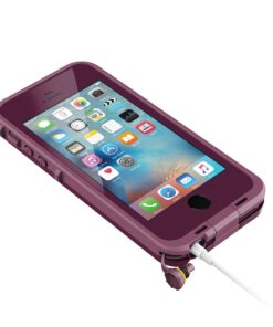 LifeProof FRĒ SERIES Waterproof Case for iPhone SE (1st gen - 2016) and iPhone 5/5s - Retail Packaging - CRUSHED (STOMP PURPLE/PADDLE PURPLE/SKYFLY BLUE) 16 61Olgf4Yv0L