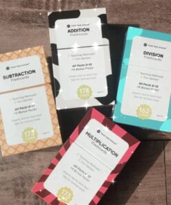 Think Tank Scholar 681 Math Flash Cards & Math Dice (Award Winning) Addition, Subtraction, Multiplication & Division - All Facts & Games - Kids Ages 4+ Kindergarten, 1ST, 2ND, 3RD, 4TH, 5TH, 6TH Grade 2 Dice + Add, Sub, Mult, Div 25 61OmhKZY qL