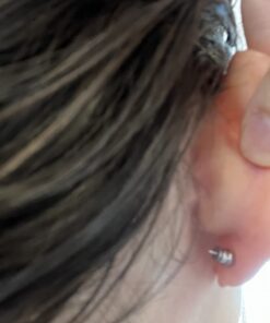 Most Secure Earring Back by Chrysmela Platinum Patented technology automatically fit and lock all types of earring posts Replace screw backs, La Pousset, butterfly backs 32 61OnM5o7m1L