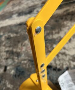 The Big Dig Sandbox Digger Excavator Crane with 360 Degree Rotation with Base Great for Sand, Dirt and Snow, Steel Outdoor Play Toy, Yellow 45 61Oo6tA2pL