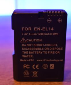 LP EN-EL14 EN EL14a Battery Charger Pack, 2-Pack Battery& Dual Slot Charger, Compatible with Nikon D3500, D5600, D3300, D5100, D5500, D3100, D3200, D5200, D5300, D3400, DF, P7000, P7100, P7700, P7800 2 Batteries & Charger 26 61Oqe2hPIhL