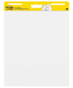 Post-it Super Sticky Easel Pad, 25 x 30 Inches, 30 Sheets/Pad, 6 Pads, Large White Premium Self Stick Flip Chart Paper, Super Sticking Power (559VAD6PK) 21 61OqmzCIisS
