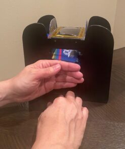 Automatic Card Shuffler - Battery-Operated 6-Deck Playing Card Dispenser - Game Night and Casino Accessories by Trademark Poker 4-6 Deck Card Shuffler 22 61OtbUvp0iL