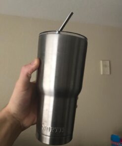 North Stainless Steel Vacuum Insulated 5-Piece Tumbler Set, 30 oz, Travel Mug For Home, Office, School – Like Yeti Tumbler For Ice Drink & Hot Beverage Stainless Steel 30 oz 35 61OvAI4G5RL