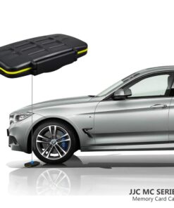 JJC Deluxe 7 Slots XQD Cfexpress Type-B SD SDXC SDHC Memory Card Case Carrying Storage Holder for 3 XQD/Cfexpress Type-B and 4 SD, Travel-Friendly Case with Water-Resistant & Shockproof Protection 3 XQD & 4 SD 11 61OybzqmYIL