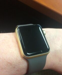 Armor Suit Apple Watch 42mm (Series 2/3 Compatible) Screen Protector (2 Pack) Full Coverage MilitaryShield Screen Protector For Apple Watch 42mm (Series 2/3 Compatible) -HD Clear Anti-Bubble 54 61OzegHqstL