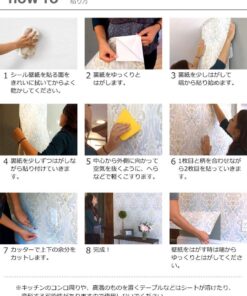 NuWallpaper NU2079 Nomad Damask Peel & Stick Wallpaper, Blue Turquoise 30 61P 5pRwsWL