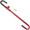 Winner International The Club CL303 Pedal to Steering Wheel Lock, Red, 5.25 Inch