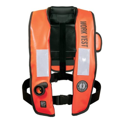 Mustang Inflatable Work Vest WithHIT Orange