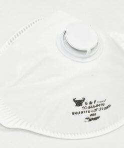 9116 Particulate Respirator Dust Mask with Valve, Two-Strap Cup Style Design, Lightweight with Cushioning Nose Foam, NIOSH Approved 10 Masks With Valve 10 Masks 21 61P3B1dAkFL