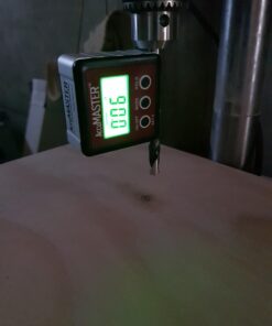 Calculated Industries 7434 AccuMASTER 2-in 1 Magnetic Digital Level and Angle Finder Certified IP54 Dust and Water Resistant,Red Brick Maroon Digital Angle Finder 40 61P3xk2I3mL