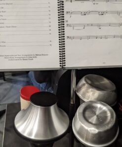 Hercules Stands HA100 Clamp-on Four Mute Holder - Trumpet, Trombone, Cornet, French Horn 19 61P4lPIaPwL