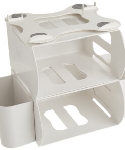 Prince Lionheart 2-in-1 Diaper Depot Trash Can, White, 13"L x 10"W x 10"H 12 61P6j27QkS