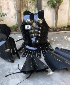 300 Spartan Helmet Maximus Muscle Armor & 300 Helmet & Leather Leg & ARM Guard 32 61P7LgBgbIL