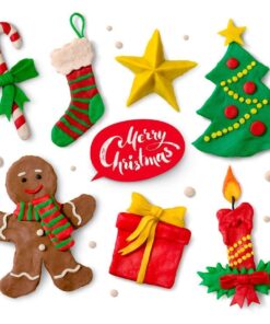 CiaraQ Polymer Clay-Oven Baked Modeling Clay with Sculpting Tools, 24 Colors, 1.2 lbs, Great Gift for Children and Artists. 20g / pcs 31 61P9KcV40XL