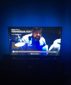 HAMLITE TV LED Backlight, 8.2Ft Led Light for TV 32-60 Inch Monitor Backlight, HDTV Wall Mount Stand Work Space Gaming Room Decor, LED Bias Ambient Mood Lighting Kit for 32-60inch 73 61PDF xkiPL