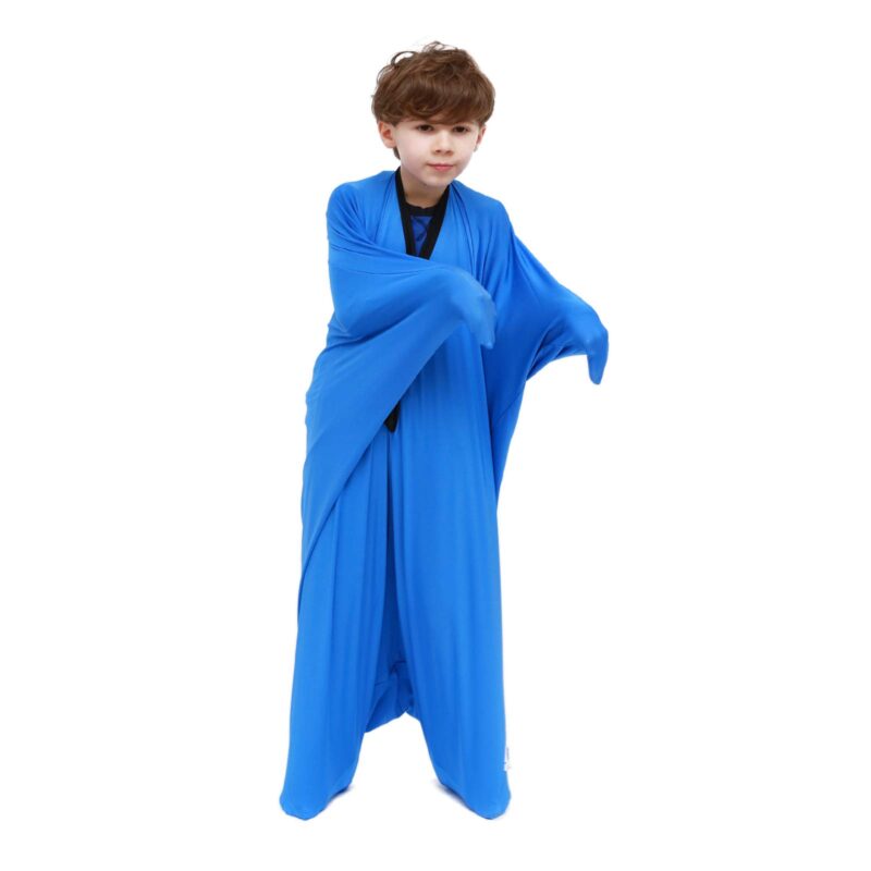 Catalog 9 SANHO Dynamic Movement Sensory Body sock, Large,9-12 years old,56''HX28''W,Good for Height:52"-61",Updated Version,Blue
