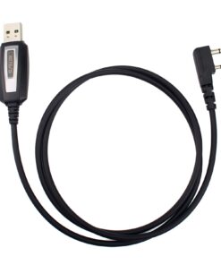 Retevis 2 Pin 2 Way Radio USB Programming Cable Compatible with Retevis RT22 RT21 RT68 RT22S RT19 RT86 RT15 H-777 NR10 RT85 RB89 RB29 Baofeng UV-5R BF-888S Arcshell AR-5 TYT Walkie Talkie(1 Pack) 16 61PG6tCC15L