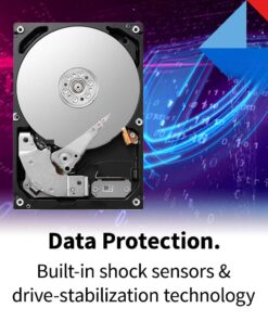 Toshiba X300 8TB Performance & Gaming 3.5-Inch Internal Hard Drive – CMR SATA 6 GB/s 7200 RPM 128 MB Cache - HDWF180XZSTA 8 TB 11 61PGJU12u3L