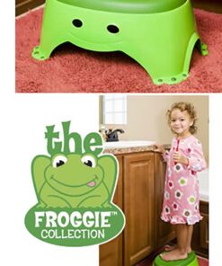 Mommy's Helper Step Up Non-Slip Stepstool Froggie Collection, Green , 14x8.25x6.5 Inch (Pack of 1) 14x8.25x6.5 Inch (Pack of 1) 11 61PHLysgh4L