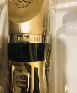 Maxshop Dog Grooming Kit, Low Noise Rechargeable Dogs Shaver Clippers Electric Quiet Dog Hair Trimmer for Dogs and Cats with Comb Guides Scissors Nail Kits (Gold Black) Gold Black 48 61PHaI2LH6L