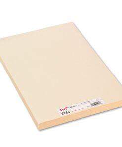 Pacon 5184 Medium Weight Tagboard, 18 x 12, Manila, 100/Pack 12" x 18"