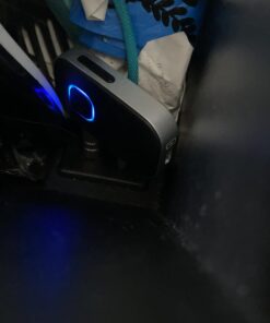 COMSOON Bluetooth Receiver for Car, Noise Cancelling 3.5mm AUX Bluetooth Car Adapter, Wireless Audio Receiver for Home Stereo/Wired Headphones, Hands-Free Call, 16H Battery Life - Black+Silver 33 61PHuF6NfOL