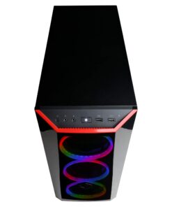 CyberpowerPC Gamer Xtreme VR Gaming PC, Intel Core i5-9400F 2.9GHz, NVIDIA GeForce GTX 1660 6GB, 8GB DDR4, 120GB SSD, 1TB HDD, WiFi Ready & Win 10 Home (GXiVR8060A7, Black) 29 61PIJr7rL 3