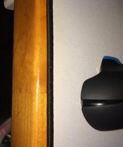 Glorious Large Extended White Gaming Mouse Pad/Mat - Long Cloth Mousepad, Stitched Edges | 36x11 (GW-E) 31 61PIsK0njL