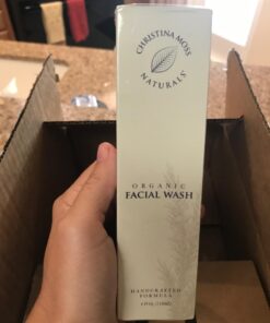 Face Wash, Facial Cleanser, Oil Cleanser - Helps as a Blackhead Remover with Organic Rosemary Oil, Shea Butter and Aloe Vera - Gentle Facewash To Soften, Soothe & Balance Skin, Made in USA, 4oz 42 61PJ8Y5HDYL