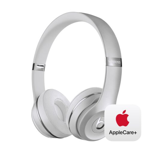 Beats Solo3 Wireless Headphones - Silver(Latest Model) with AppleCare+ (2 Years) With AppleCare+ (2 Years)