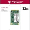 Transcend 32GB SATA III 6Gb/s MSA370 mSATA Solid State Drive (TS32GMSA370) 32 GB 62 61PK7Oc g9L