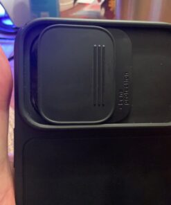 Simtect Designed for iPhone 14 Pro Max Case with Sliding Camera Cover, Shockproof & Mil-Grade Protective Phone Case for iPhone 14 Pro Max 6.7"- Black 1. Space Black 110 61PLl MjK4L