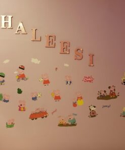 RoomMates RMK3183SCS Peppa The Pig Peel and Stick Wall Decals 49 61PNf94pepL