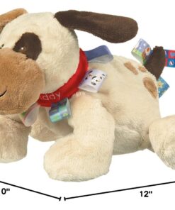 Mary Meyer Taggies Buddy Dog, Brown / Beige Soft Toy, 12" 22 61PPlHMmlsL