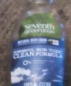 Seventh Generation Dish Liquid Soap, Free & Clear, 25 Oz, Pack of 6 Free and Clear 36 61PPxN30dIL