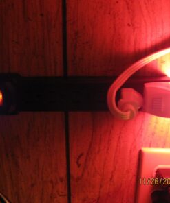 Amazon Basics 6-Outlet, 200 Joule Surge Protector Power Strip, Pack of 2, Rectangle, 2 Foot, Black 38 61PQx0BcfLL