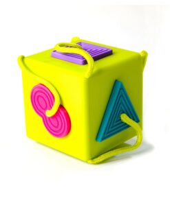 Fat Brain Toys OombeeCube - Travel-Friendly Shape-Sorter for Babies & Toddlers OoombeeCube 13 61PSIkYylCL