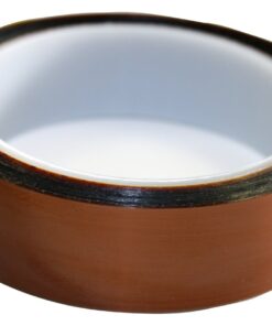 Tapes Master - 1" x 36 Yds - 1 Mil Polyimide High Temperature Heat Resistant Heat Transfer Thermal Electrical Insulation Tape with Silicone Adhesive 3” Core, No Residue 1" - 1 Roll 17 61PUSJzG33L