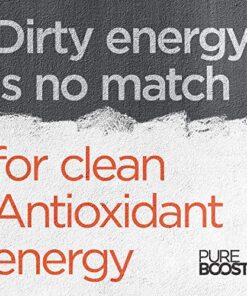 Pureboost Clean Energy Drink Mix + Immune System Support. Sugar-Free Energy with B12, Multivitamins, Antioxidants, Electrolytes (Citrus Sunrise, 30 Count) Citrus Sunrise 34 61PUXO023LL