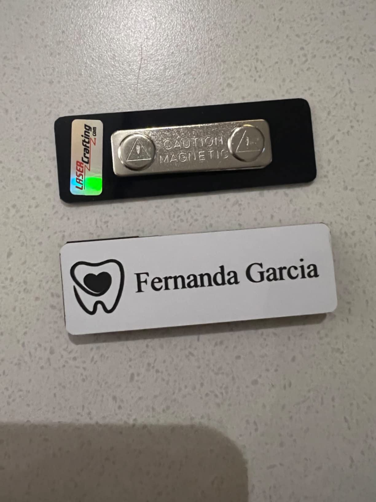 Business Name Tag/ID Badge Custom Engraved, Magnet, Pin, Screws or Tape - Size Choices - Lasercrafting Name Badges and Name Tags for Classroom, Business, Office 18 Business Name Tag/ID Badge Custom Engraved, Magnet, Pin, Screws or Tape - Size Choices - Lasercrafting Name Badges and Name Tags for Classroom, Business, Office - Image 18