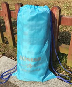 Honesh Outdoor Leisure Double 2 Person Cotton Hammocks 450lbs Ultralight Camping Hammock with Backpack Olivedrab 12 61PVn0lcDL