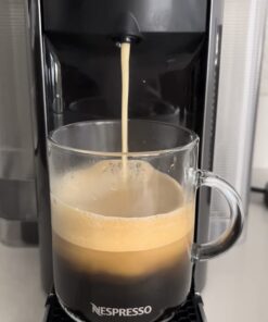 Nespresso Vertuo Coffee and Espresso Machine by De'Longhi with Milk Frother, 1000 Milliliters, Graphite Metal Machine + Frother 24 61PWFvry9oL