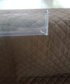 Frost King HD11 Baseboard Air Deflector, Heavy Duty, Clear Plastic with Magnetic hold, Fits baseboards up 25' wide, Adjustable 15" to 25" Expands from 15" to 25" 30 61PX2lx8vML