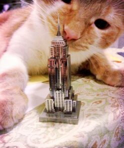 Fascinations Metal Earth Empire State Building 3D Metal Model Kit 25 61Pb8tAHDOL