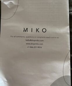 MIKO Foot Massager Machine with Deep-Kneading, Compression, Shiatsu, and Heat for Plantar Fasciitis, Neuropathy, Fits up to Men Size 13 Grey With Button 34 61Pdzg6IG3L