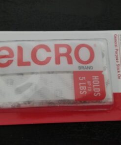 VELCRO Brand - Sticky Back Hook and Loop Fasteners | Perfect for Home or Office | 3 1/2in x 3/4in Strips | Pack of 4 | White (VEL90076) 4Pk 30 61Pj7HIMDHL