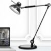 OTUS Desk Lamp Gesture Control, LED Architect Desk lamp for Home Office, Adjustable Metal Swing Arm, Tall Task Light for Drafting or Bedside Table Reading, 12 Brightness, 3 Touch Eye-Caring Modes 19 61PjBQFSljL